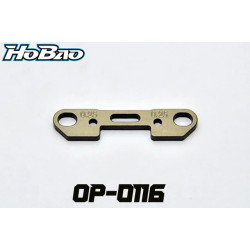Placa Convergencia tras. inf. 0,25° CNC 7075  Hyper VS VS2 HoBao