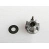 Turbina con rodamiento one way