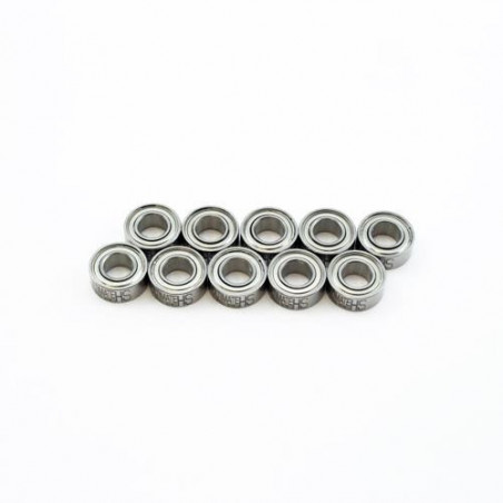 5x10x4mm KIT RODAMIENTOS SELECT \HS\" TAPAS METALICAS PARA CAMPANA (10u.)"""