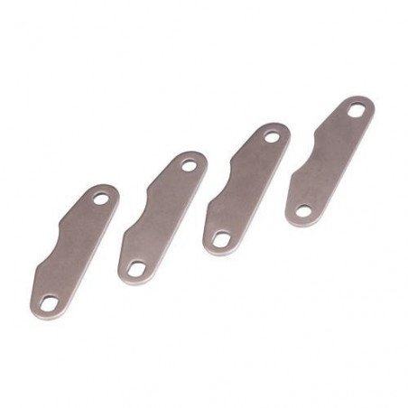 PLACA METALICA PASTILLA FRENO MBX6 MUGEN C0304A