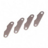 PLACA METALICA PASTILLA FRENO MBX6 MUGEN C0304A