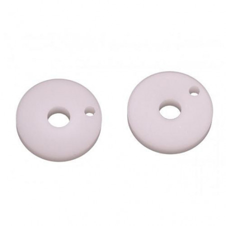 PISTON AMORTIGUADOR 1.3x1 BLANCO (2u.) OPC. MRX-5 MUGEN