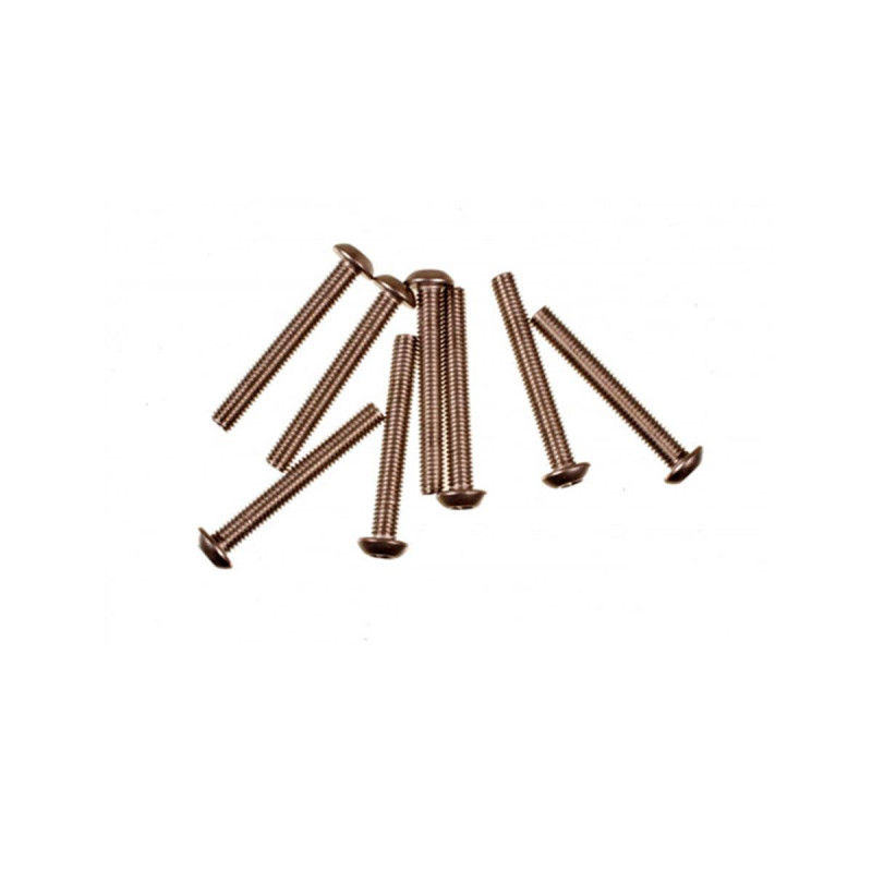 TORNILLO M3X23 TITANIO CABEZA DE CEBO (8u) MUGEN