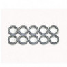 RODAMIENTOS 15X21X4 SET (10u.) MBX6/7/8/8R MUGEN