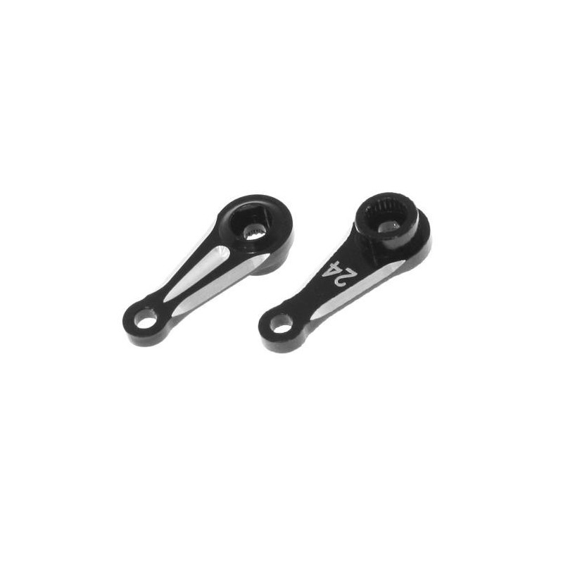 SERVO HORN DIRECCION ALUMINIO HITEC 24T (1u.)
