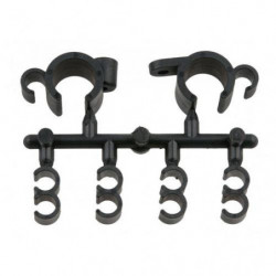 SOPORTE FILTRO AIRE + TUBOS 1/8 TT MUGEN -B0117