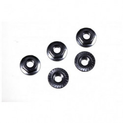 TUERCA M4 FLANGET RUEDA 1/10 (5u.) MUGEN