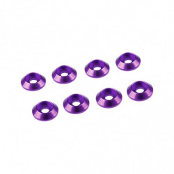 ARANDELA CABEZA CILINDRICA 3MM PURPURA (8u.)