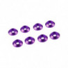 ARANDELA CABEZA CILINDRICA 3MM PURPURA (8u.)