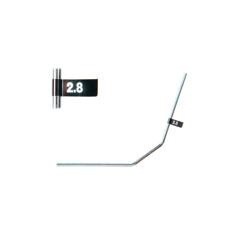 BARRA EST. DEL. 2.8MM MBX6/7/7R/8/8R MUGEN - E2137