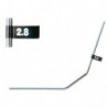 BARRA EST. DEL. 2.8MM MBX6/7/7R/8/8R MUGEN - E2137