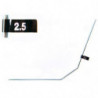 BARRA EST.TRAS. 2.5MM MBX6/7/7R/8/8R MUGEN - E2138