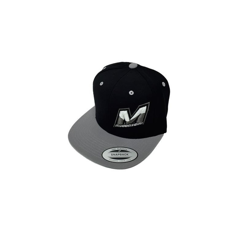 GORRA MUGEN USA NEGRA/PLATA