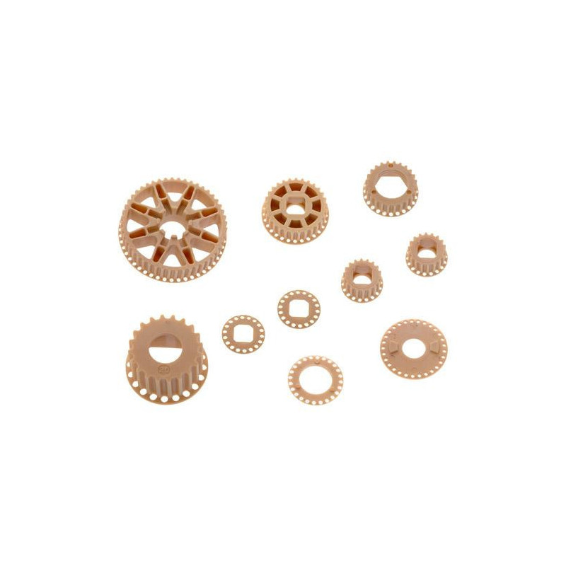 SET POLEAS ALUMINIO BAJA FRICCION MRX-6 MUGEN