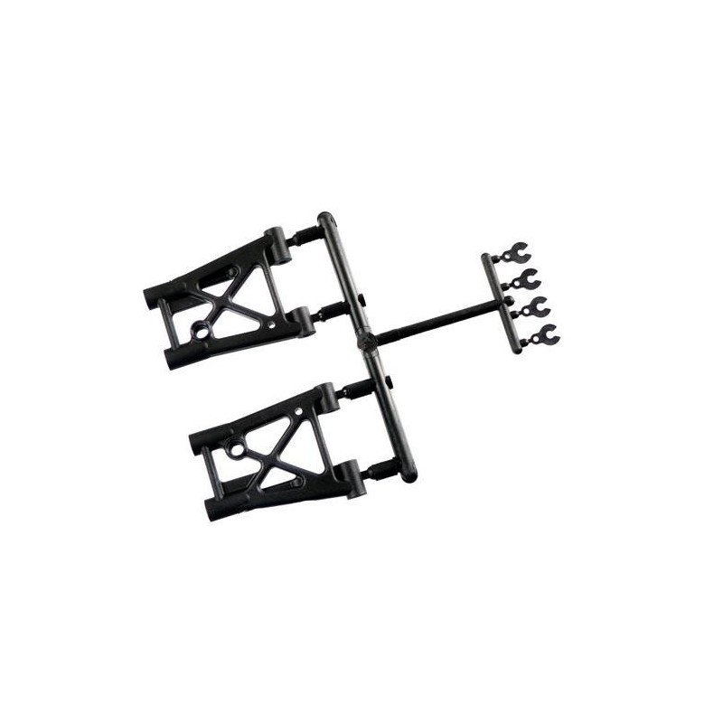 TRAPECIO INFERIOR TRASERO MTX-6R MUGEN (2u.)