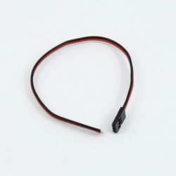 CONECTOR FUTABA MACHO CON CABLE (20cm)