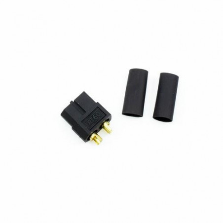 XT60 con PROTECCIÓN PLÁSTICO HEMBRA (1u