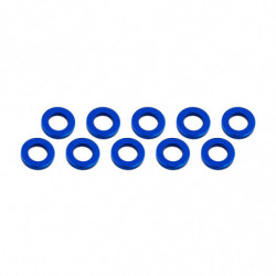 ARANDELAS ALUMINIO (3x6x2mm) AZUL (10u.)