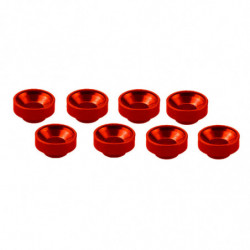 ARANDELAS ALUMINIO PARA SERVO ROJA (8u.)