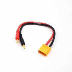 CABLE CARGA CON CONECTOR XT90 (20cm)