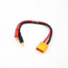 CABLE CARGA CON CONECTOR XT90 (20cm)