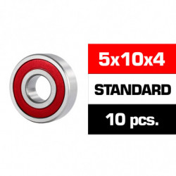 5x10x4mm KIT RODAMIENTOS \HS\" TAPAS GOMA (10u.)"