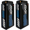 DXF-Batería de grafeno Lipo 2S, Shorty de competición, HV, 7,6 V, 6300mah, 130C, 4mm, 5mm, para RC