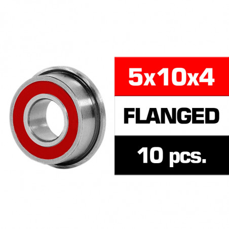 5x10x4mm KIT RODAMIENTOS \HS\" FLANGED TAPAS GOMA (10u.)"
