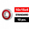 10x15x4mm KIT RODAMIENTOS \HS\" TAPAS GOMA (10u.)"
