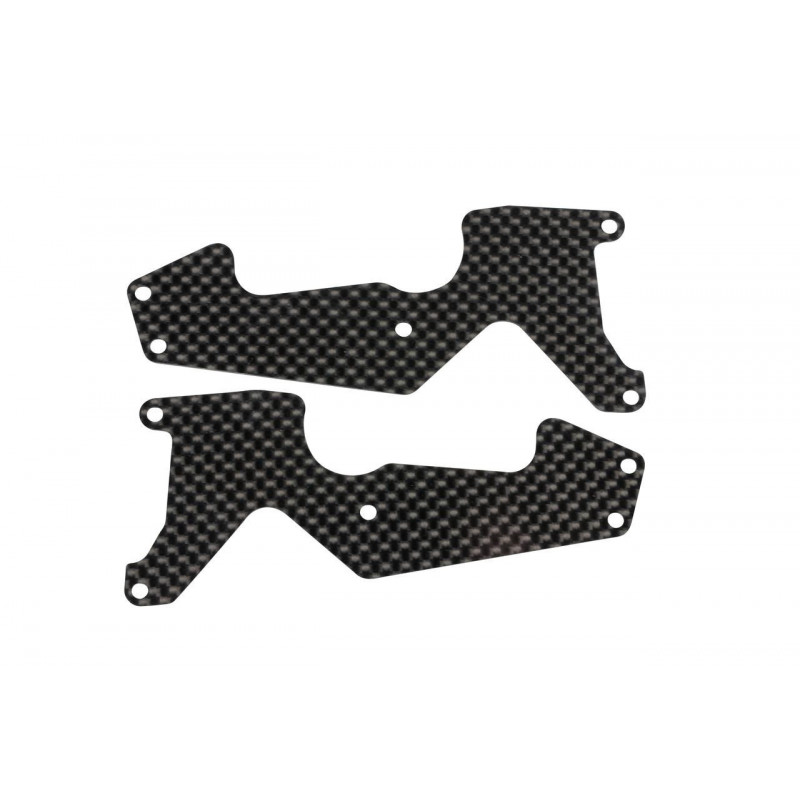 PLACA CARBONO TRAPECIO DEL. MBX8 TRUGGY (1mm) (2u.) - E2166
