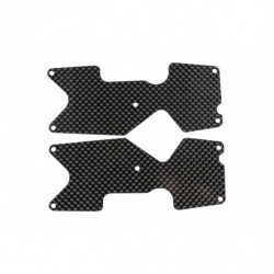 PLACA CARBONO TRAPECIO TRAS. MBX8 TRUGGY (1mm) (2u.) - E2167