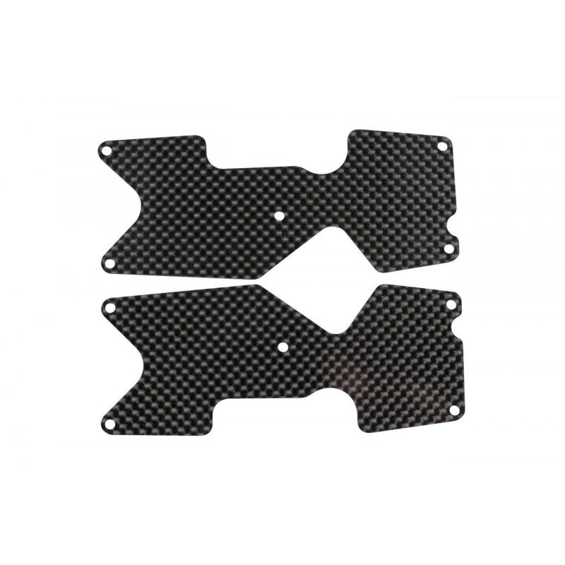 PLACA CARBONO TRAPECIO TRAS. MBX8 TRUGGY (1mm) (2u.) - E2167