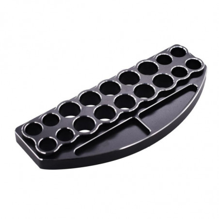 SOPORTE PARA 18 HERRAMIENTAS NEGRO