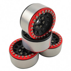 LLANTAS CRAWLER 1.9\ BEADLOCK M105 - NEGRO/ROJO"