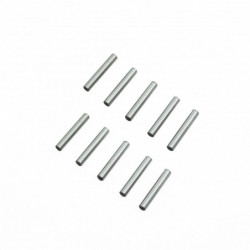2.5x15.8 mm KIT PINS ACERO CROMADO (10u.)
