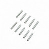 2.5x15.8 mm KIT PINS ACERO CROMADO (10u.)