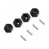 HEXAGONO RUEDA + PIN (4u.) 136100V2