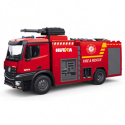 CAMION DE BOMBEROS CON CAÑON DE AGUA HUINA 1562 1/14 2.4GHZ