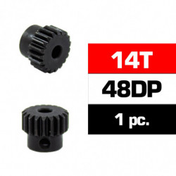 PIÑON 48DP - 14T - ACERO HSS - DIAMETRO 3,17m