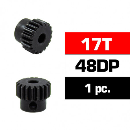 PIÑON 48DP - 17T - ACERO HSS - DIAMETRO 3,17m