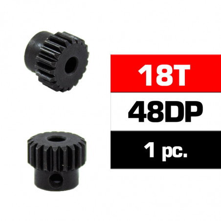 PIÑON 48DP - 18T - ACERO HSS - DIAMETRO 3,17m