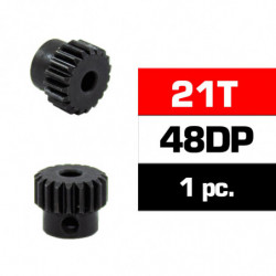 PIÑON 48DP - 21T - ACERO HSS - DIAMETRO 3,17m