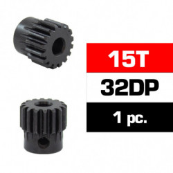 PIÑON 32DP 15T ACERO HSS  DIAMETRO  5,0m