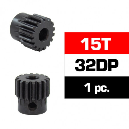 PIÑON 32DP 15T ACERO HSS  DIAMETRO  5,0m