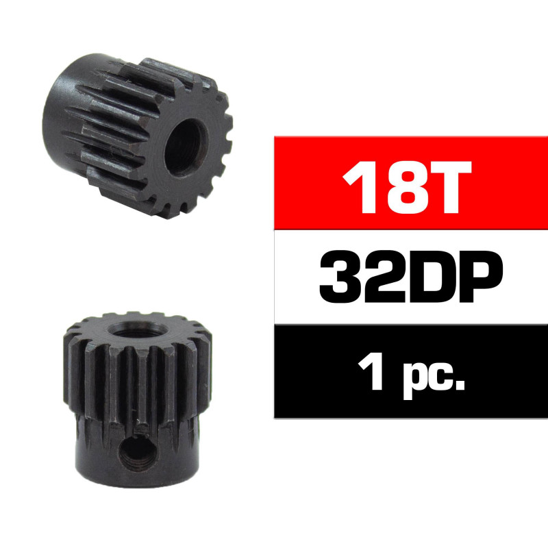 PIÑON 32DP -18T - ACERO HSS - DIAMETRO 5,0m