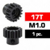 PIÑON M1.0 -17T - ACERO HSS - DIAMETRO 5,0m