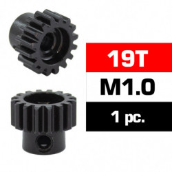 PIÑON M1.0 -20T - ACERO HSS - DIAMETRO 5,0m