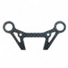 SOPORTE CARROCERIA DEL. CARBONO MTC2 MUGEN - A2417