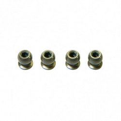 ROTULA 6mm ALUMINIO MTC2 MUGEN (4u.) -A2814
