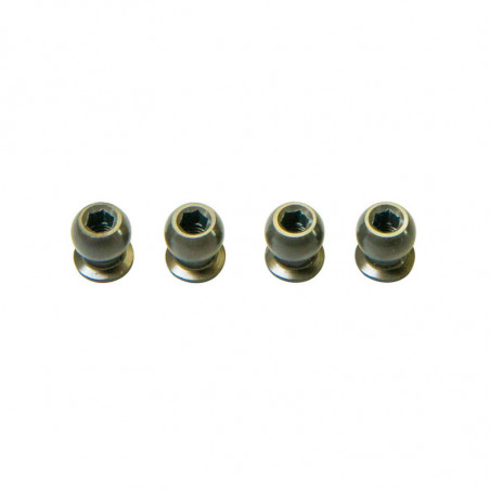 ROTULA 6mm ALUMINIO MTC2 MUGEN (4u.) -A2814
